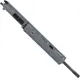 ABC RIFLE COMPANY AR-15 5.56x45mm NATO 16in Barrel 12in Quad Rail Upper Receiver 1-8 Twist 1/2x28 A2 Style Muzzle Brake Nitride Cerakote Sniper Grey