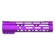Guntec USA AIR-LOK Series M-LOK Compression Gen 2 Free Floating Handguard w/Monolithic Top Rail 9in Purple