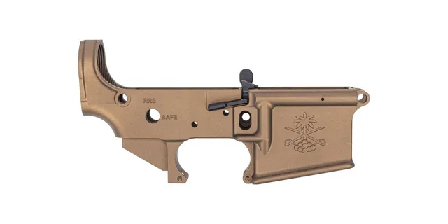 PSA Sabre-15 Ambi Lower Receiver, Burnt Bronze