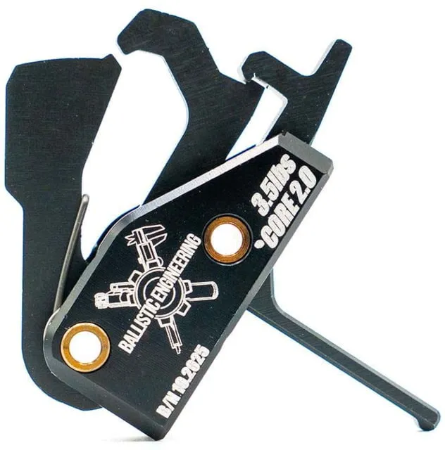 Ballistic Engineering AR Core Trigger Straight 3.5lb Black