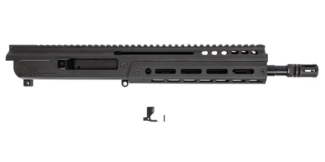 PSA JAKL 10.5" 5.56 NATO 1/7 Nitride Complete Upper With BCG, Bolt Catch & Both Catch Roll Pin, Smoke