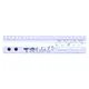 Guntec USA Trump Series Limited Edition M-LOK System Free Floating Handguard w/ Monolithic Top Rail 9in Anodized Clear