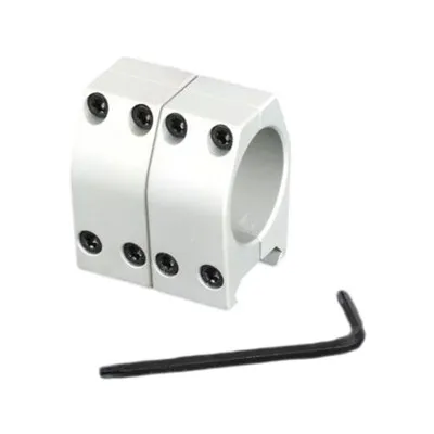 Practical Aluminum Rings - 1" Practical Rings .750" High Silver