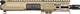 CMMG 9mm Banshee Fixed Ejector Upper Group Receiver 5in 1-10 Twist 1/2 X 28 TPI 13.7in Coyote Tan