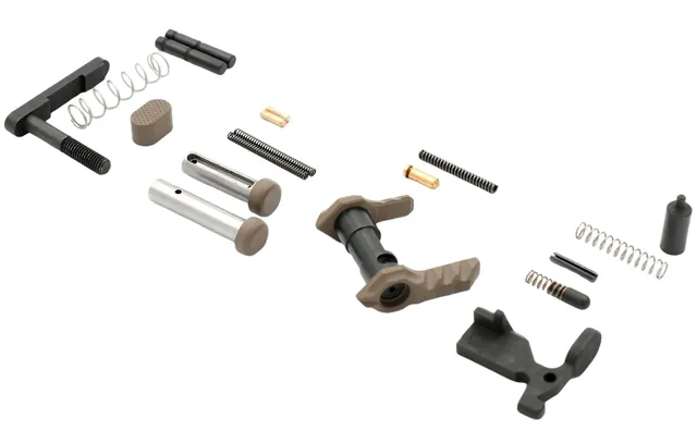 Timber Creek Greyman AR-15 Lower Parts Build Kit, Desert