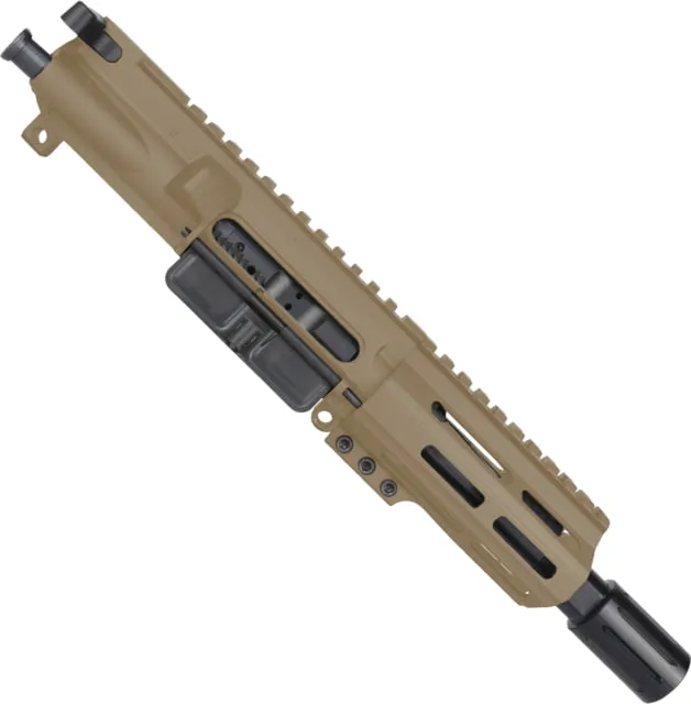 ABC RIFLE COMPANY AR-15 .300 AAC Blackout Micro Pistol 5in Barrel M-LOK Handguard Upper Receiver w/BCG And Charging Handle Flat Dark Earth