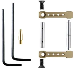 KNS Precision AR15/M16/AR10 Gen ST Non-Rotate Trigger/Hammer Pin .154 Dark Earth NRTHP GEN ST-DE
