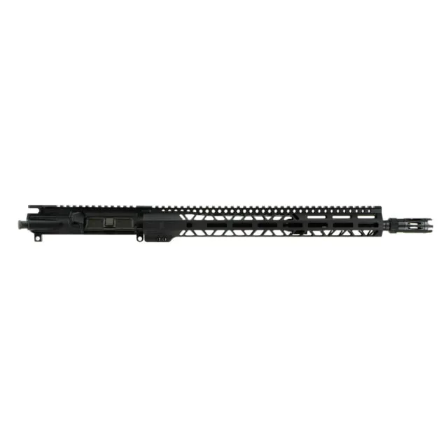 Faxon Firearms Match Series AR-15 6mm ARC 16in Upper Receiver Gunner Mid Length 1-7.5 Twist 5/8x24 without BCG Black