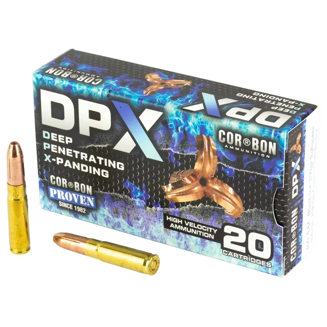 CorBon Deep Penetrating X bullet .300 AAC Blackout Ammunition, 20 Rounds JHP 200gr