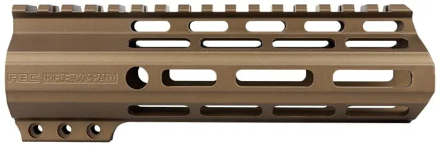 ABC RIFLE COMPANY Custom Ultra Slim AR-15 M-LOK Handguard 7in Cerakote Burnt Bronze