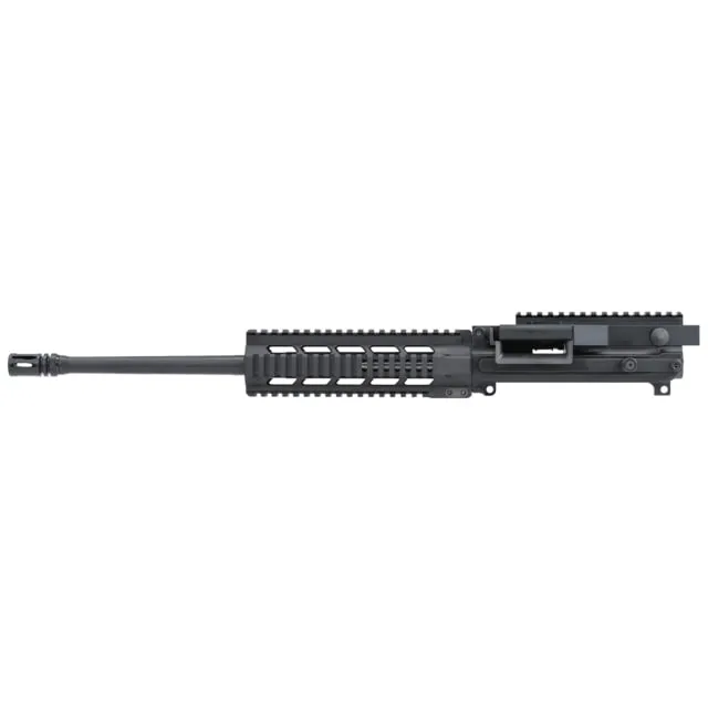 FightLite DFX AR-15/M16/M4 .223 Remington/5.56x45mm NATO 16.25in Upper Receiver Heavy Short-Stroke Gas Piston 1-7 Twist 1/2x28 Manganese