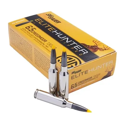 Elite Hunter 6.5mm Creedmoor 130gr Tipped 200/Case