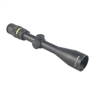 Accupoint 3-9x40mm SFP Illum Amber Mil-Dot Crosshair Black