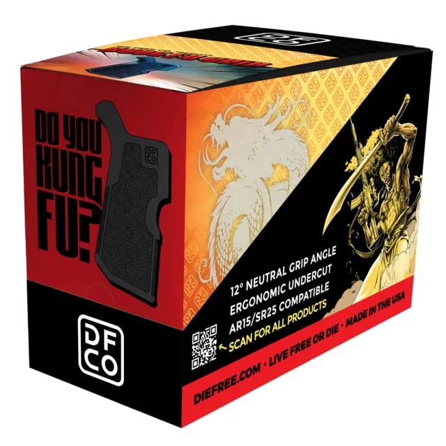 DFCO Kung Fu AR Grip Black