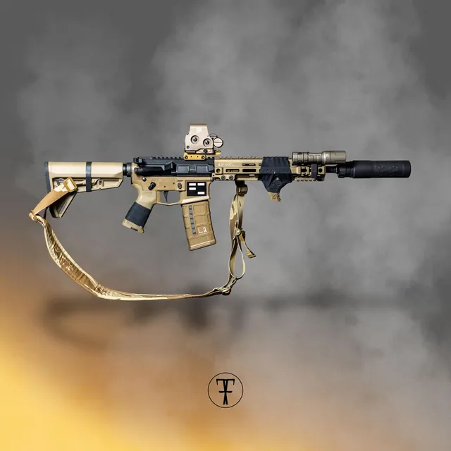 Ballistic Advantage 12.3-inch SBR with Geissele MK4 Rail and Velos LBP