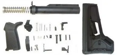PSA MOE ACS-L Lower Build Kit w/out FCG - Black - 77932292