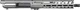 CMMG Dissent Mk3 8.6 Blackout 12.5 inch Upper Receiver 1-3 Twist 5/8 x 24 CMMG ZEROED Linear Compensator Cerakote/Hard Coat Anodized Tungsten