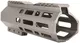 ABC RIFLE COMPANY Custom Hybrid Top Cut D-Front AR-10/DPMS LR-308 M-LOK Handguard 7in Tungsten