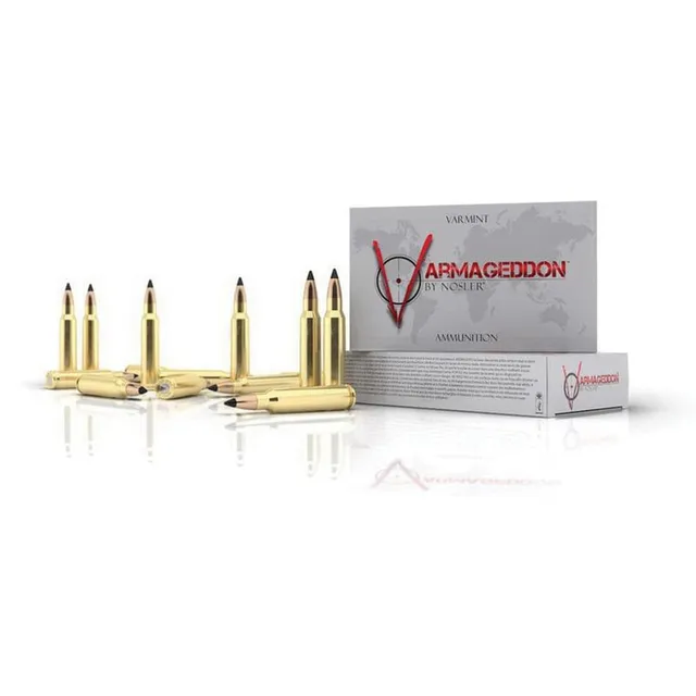 Nosler 308 110 grain FB Tipped Varmageddon Rifle Ammo, 20/Box