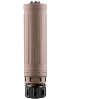 Patrol CT5P 5.56 NATO/6mm ARC Keymo Rifle Suppressor FDE