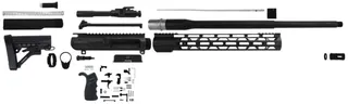 TacFire AR Rifle Build Kit With Lower Parts Kit Black Nitride