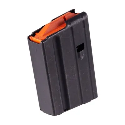 AR-15 6mm ARC Magazine 5 Rounds Steel Black