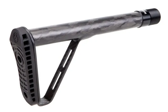 Smoke Composites Carbon Fiber Buttstocks - Closed Rifle Length w/ Butt-pad