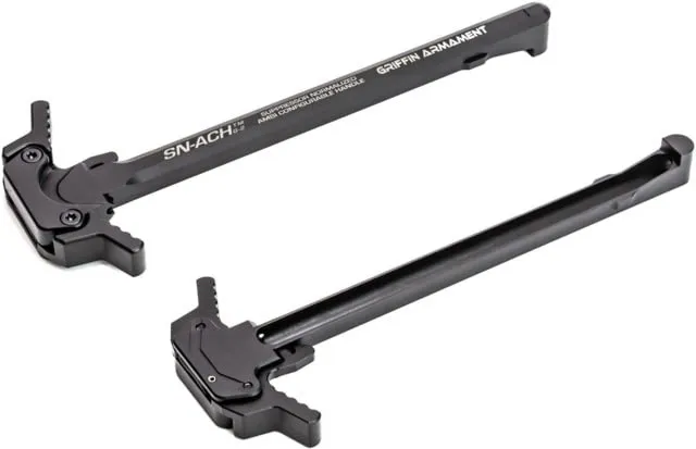 SN-ACH 15 Gen 2 Ambidextrous Charging Handle, Black