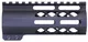 Guntec USA AR-15 5in Air-Lok Series M-LOK Compression Free Floating Handguard w/ Monolithic Top Rail Anodized Black