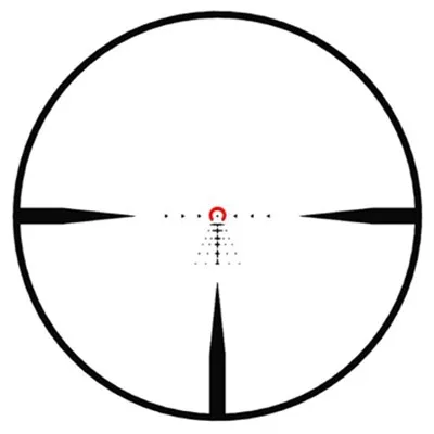 Compact Illuminated Tango-MSR Comp 1-10x24mm FFP Ill BDC-10 Reticle BLK W/Mount