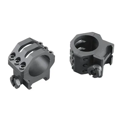 Six-Hole Picatinny Rings - 1" Six-Hole Picatinny Rings, Medium