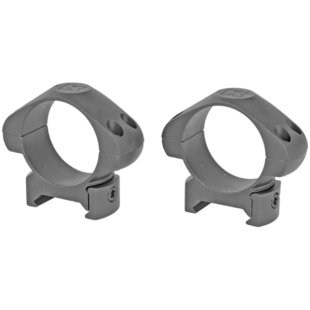 Konus Low 30mm Steel Ring Mounts Weaver/Picatinny Ring Matte Black fits Up To 32mm Objective Lens