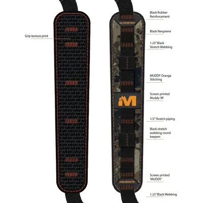 Summit Ridge Flexible Comfort Sling W/QD Veil Canyon Grey