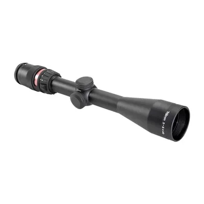 Accupoint 3-9x40mm SFP Illuminated Red Triangle Post Black
