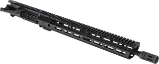 TRYBE Defense AR-15 5.56x45mm NATO 16in Complete Upper Receiver Pencil Carbine Length 1-7 Twist 1/2x28 A2 Black