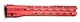 Strike Industries Grildlok Lite AR-15 M-LOK Handguard Assembly 15in Red