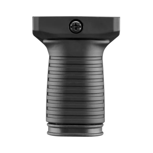 AIM Sports Inc AR 3in Verticle Foregrip W/Battery Compartment Polymer Black Small