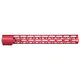 Guntec USA 16.5in AIR-LOK Series M-LOK Compression Free Floating Handguard w/ Monolithic Top Rail Anodized Red