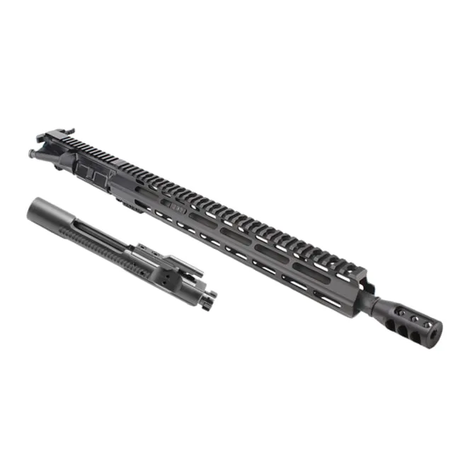 Tiger Rock Complete Upper Receiver .300 Blackout AR 16in Pistol Length 1/8 Twist w/ 15in M-LOK Handguard Black Large