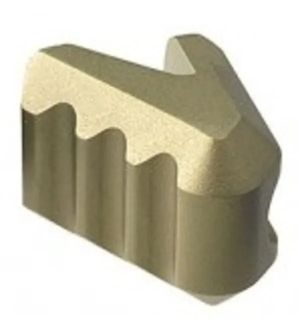 Strike Industries Extended ISO Tab Latchless Charging Handle FDE