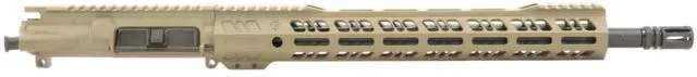 Grid Defense Complete Upper Receiver 9mm 9x19 Para 16 inch 4150 Light HBAR Barrel 1-10 Twist 14 inch M-LOK Rail A2 Flash Hider Flat Dark Earth