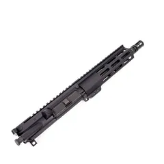 Andro Corp Industries AR-15 Complete M-LOK Upper Receiver with Flash Hider Assembly 5.56 NATO 16.5in 8in Barrel Medium Pistol Length 1-7 Twist 1/2x28