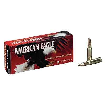 FMJ American Eagle 7.62x39mm 124gr Full Metal Jacket 20/Box