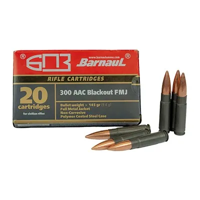 Polycoated 300 AAC Blackout 145gr Full Metal Jacket 500/Case