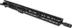 TRYBE Defense AR-15 5.56x45mm NATO 16in Complete Upper Receiver Pencil Carbine Length 1-7 Twist 1/2x28 A2 Black