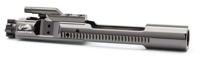 Cryptic Bolt Carrier Group BCG - Complete .223/5.56/.300 AAC Blackout Left Hand Mystic Black