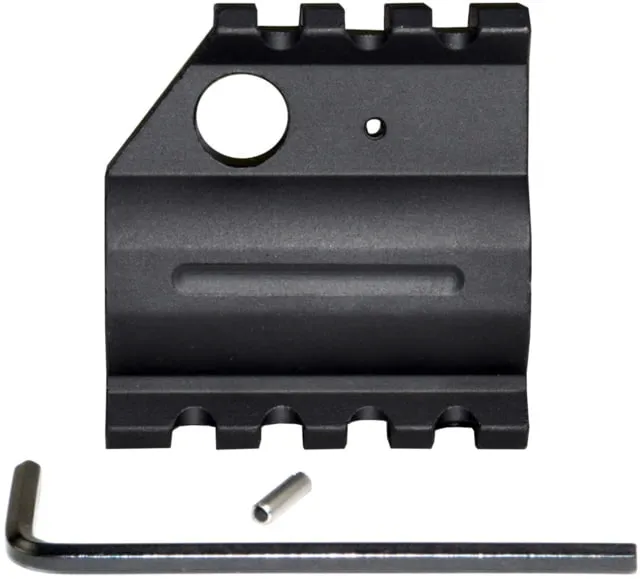 Kexuan High Profile AR-15 Railed Gas Block .750 in Black
