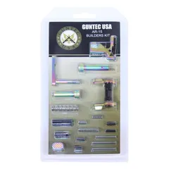 Guntec USA AR-15 Builders Kit w/Ambidextrous Safety Matte Rainbow