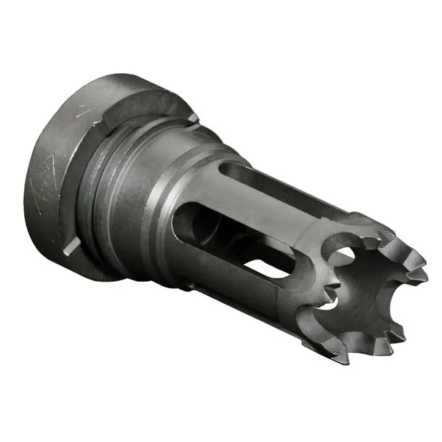 Yankee Hill Machine Phantom Black Steel Flash Hider, 5.56, 1/2-28