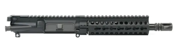 PSA 8.5" Pistol-length 5.56 NATO 1:7 Nitride Barrel and 7" 2A Armament KeyMod Rail - with BCG & CH